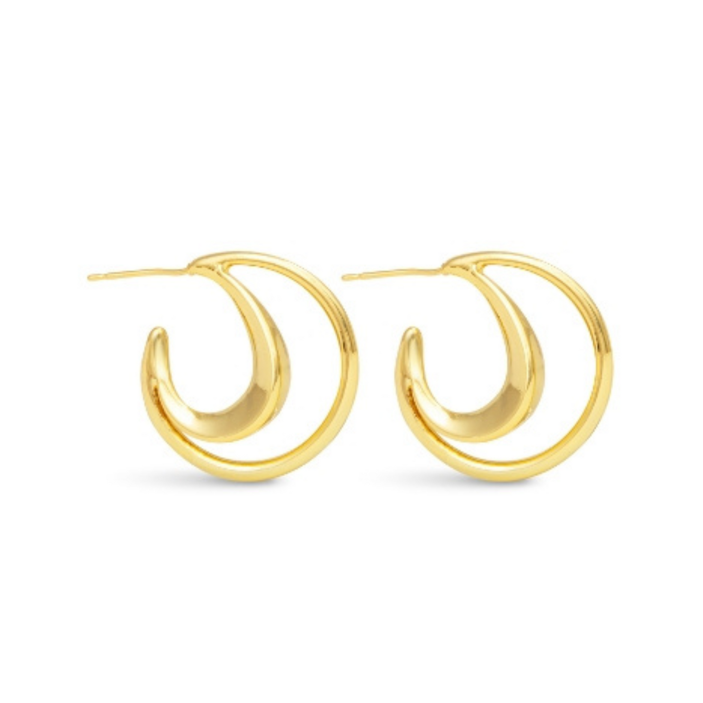 Summer Double Hoop Earrings