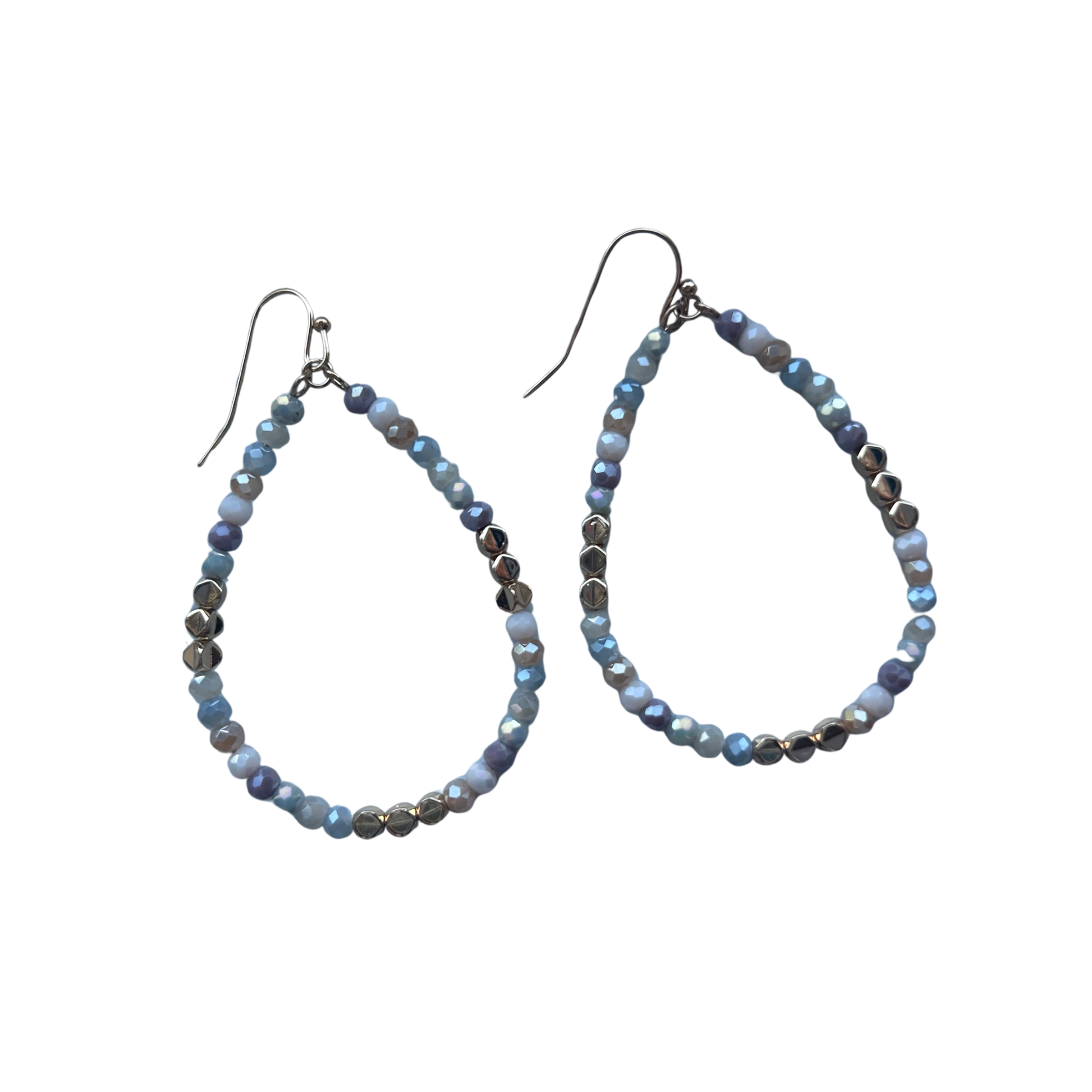 Elevate your everyday look with these stunning Teardrop Beaded Hoops from All That Glitters. Featuring vibrant multicolor beads arranged in an eye-catching dangle design, these earrings add a playful pop of color to any outfit. The intricate beadwork creates movement and dimension, making them perfect for both casual days and special occasions. Lightweight and comfortable for all-day wear, these beaded beauties are a must-have accessory for anyone who loves bold, colorful jewelry.