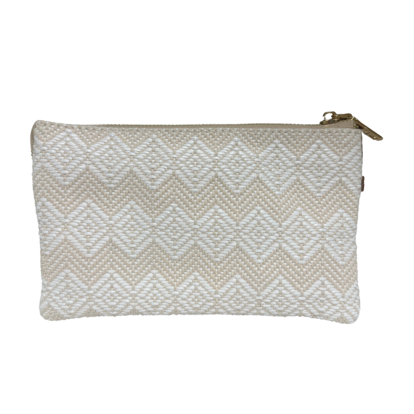 This cream-colored Textured Crossbody Bag is the perfect accessory for a night out. Crafted with a delicate lace overlay, this small purse offers subtle sophistication and effortless style. Look no further for an understated and timeless fashion accessory.