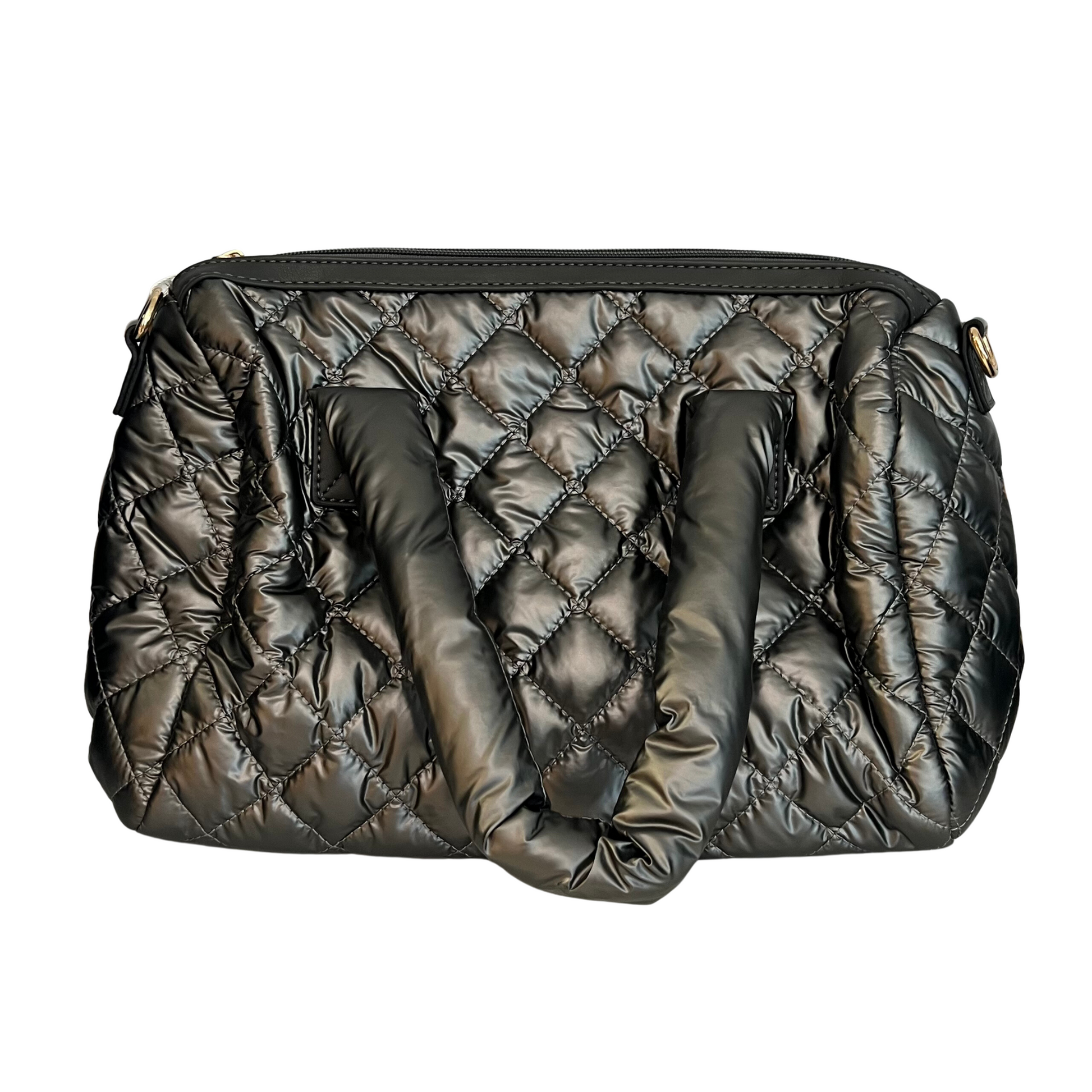 Trista handbag in gunmetal grey