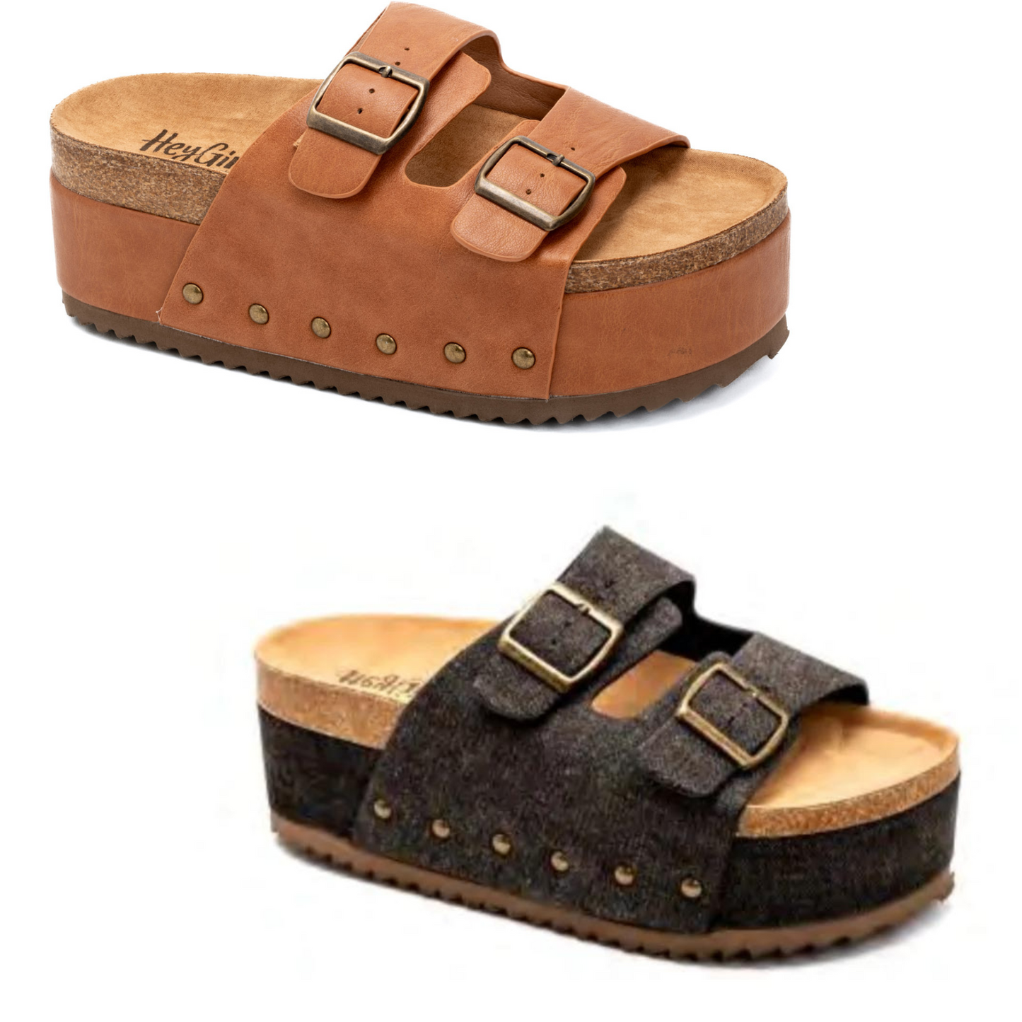 The Wannabe by Corky's is a stylish and comfortable platform sandal in a beautiful tan color. The durable and lightweight, extra cushioning layer provides enhanced comfort so you can look and feel your best all day long. Perfect for any occasion, the Wannabe is sure to complete your outfit.