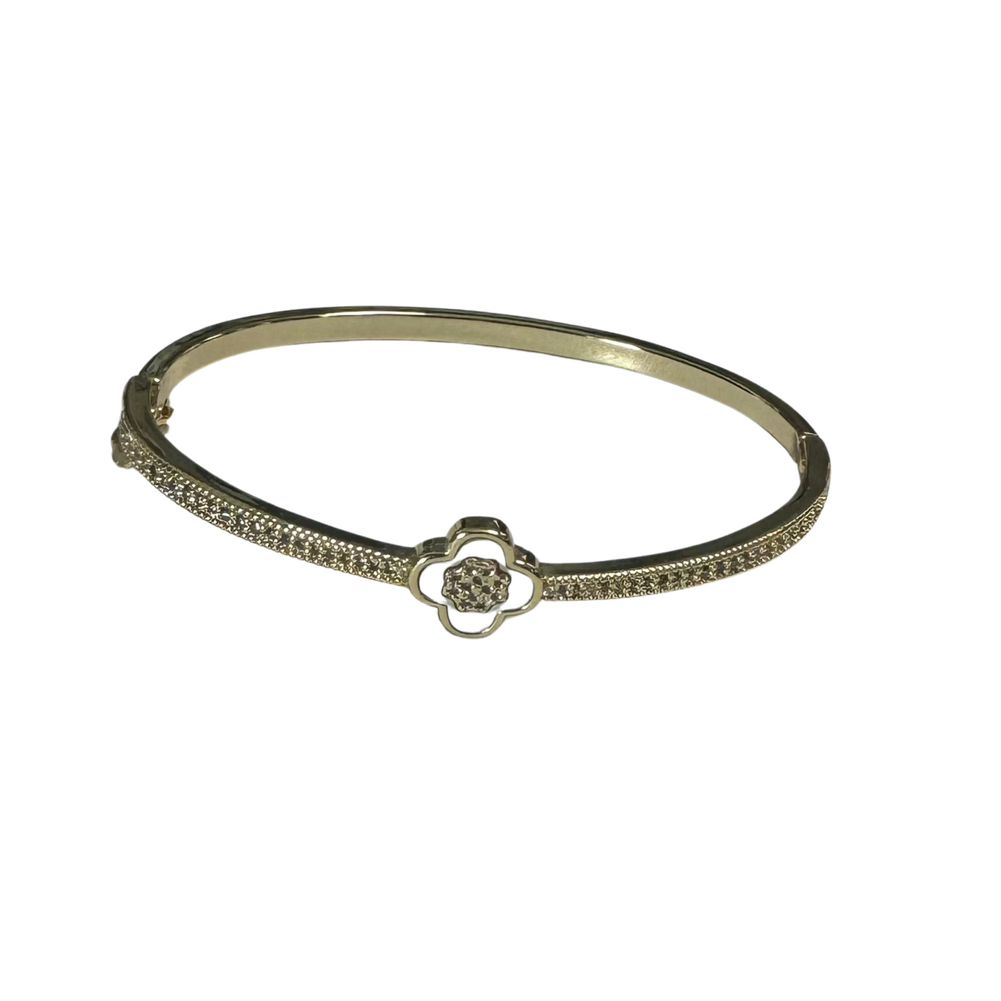 Clover Cuff Bangle