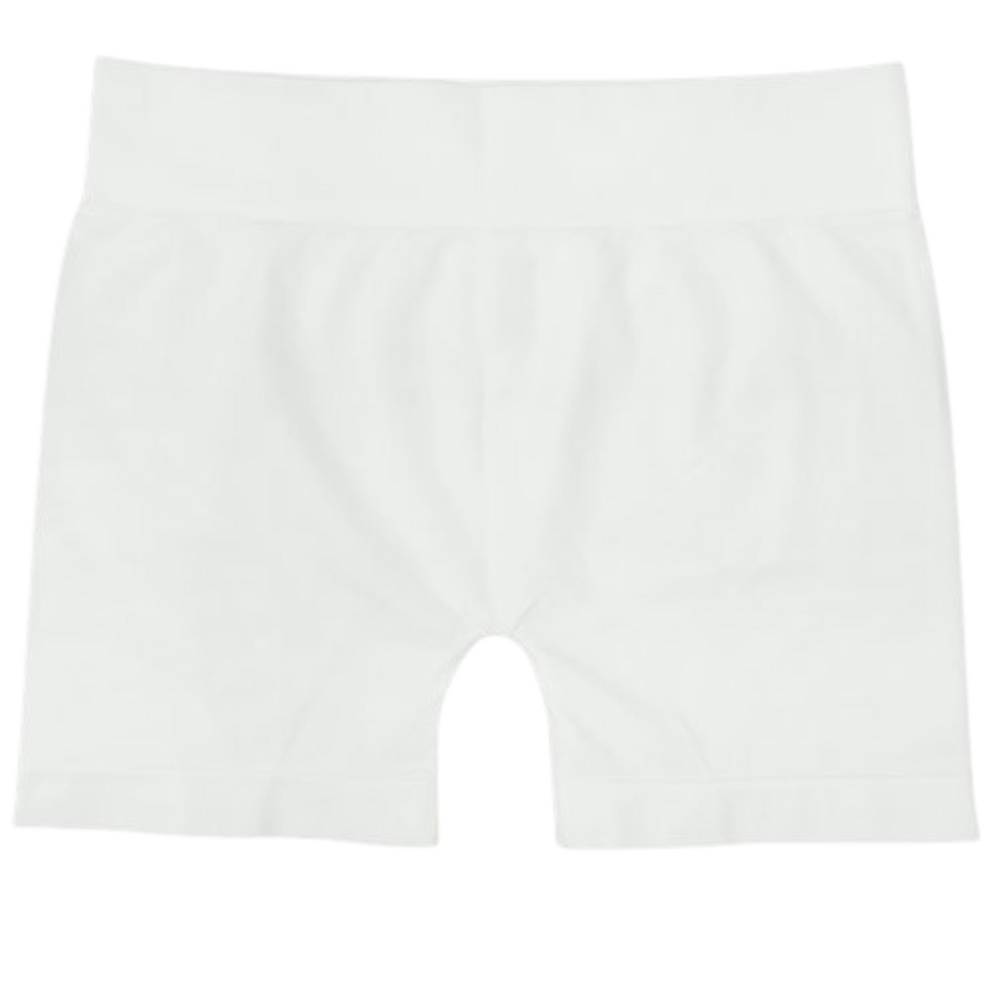 Seamless shorts in white