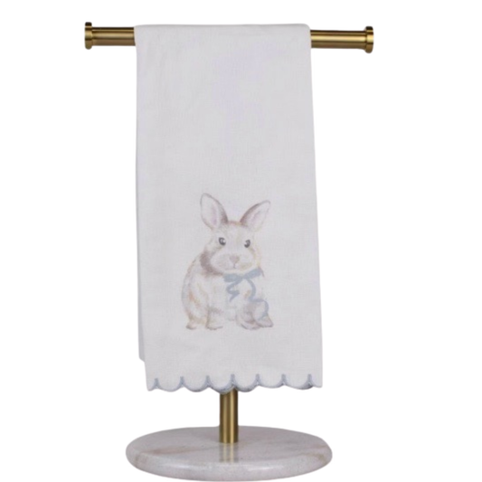 Elevate your bathroom essentials with this charming Winston Bunny Hand Towel from The Royal Standard. Featuring an adorable bunny design, this premium hand towel combines functionality with whimsical style. Perfect for Easter celebrations or year-round décor, it brings a touch of playful elegance to any space. Crafted with quality materials, this towel offers reliable absorbency and durability for everyday use while making a delightful statement piece in your home.