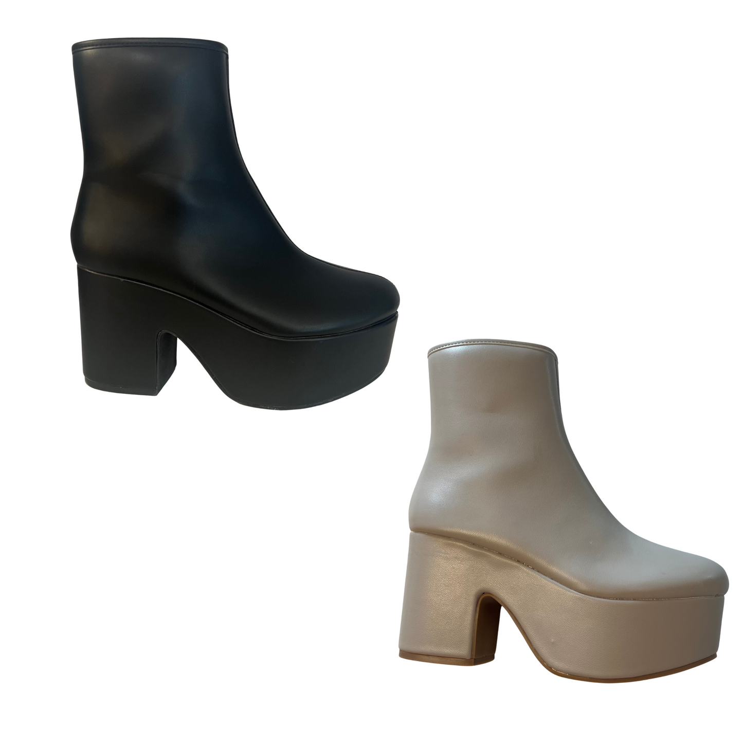 The Xiva by Shushop features a platform bootie that stands out in any outfit. Its durable construction ensures long-lasting comfort, and the zip up design ensures a secure fit for all-day use. Whether you're looking for a stylish statement or a comfortable everyday shoe, the Xiva checks all the boxes.