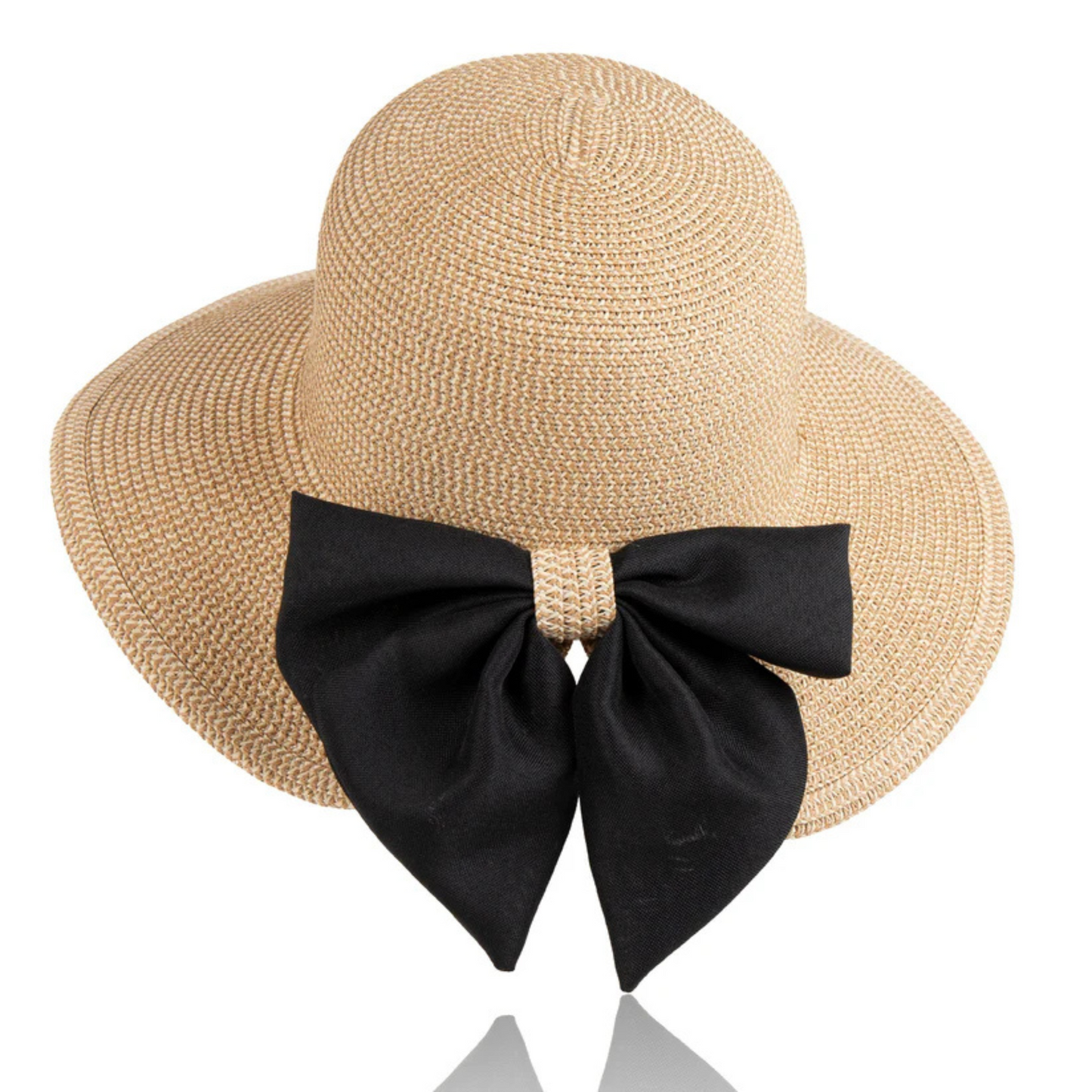 Zaya Boho Hat with black bow
